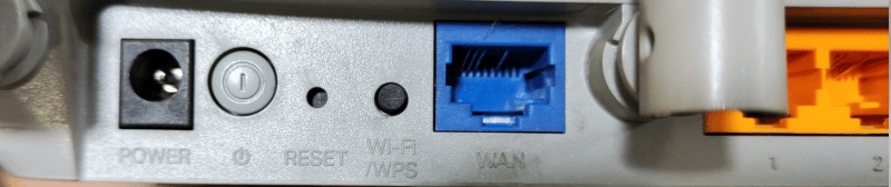 Reset Your Router to Default/Factory Settings